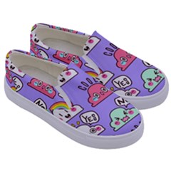 Kids  Canvas Slip Ons 