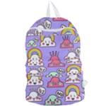 Cloud Seamless Pattern Foldable Lightweight Backpack