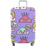 Cloud Seamless Pattern Luggage Cover (Large)