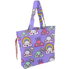 Drawstring Tote Bag 