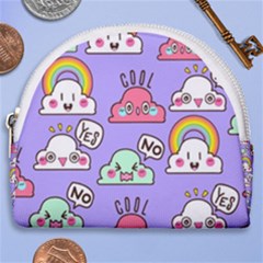 Horseshoe Style Canvas Pouch 