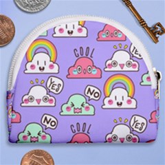 Horseshoe Style Canvas Pouch 