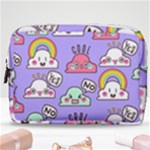 Cloud Seamless Pattern Make Up Pouch (Medium)