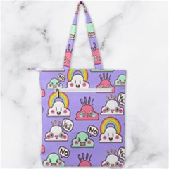 Double Zip Up Tote Bag 