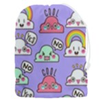 Cloud Seamless Pattern Drawstring Pouch (3XL)