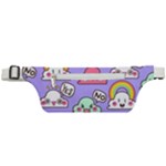 Cloud Seamless Pattern Active Waist Bag