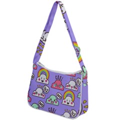 Zip Up Shoulder Bag 
