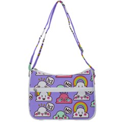 Zip Up Shoulder Bag 