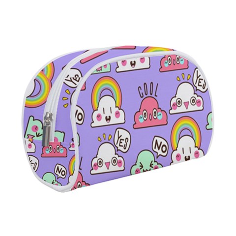 Cloud Seamless Pattern Make Up Case (Small) from ArtsNow.com