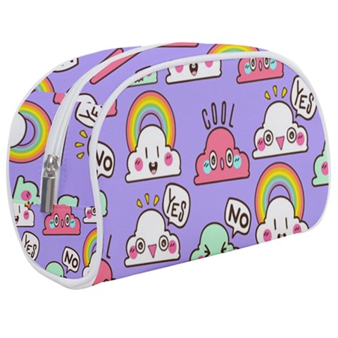 Cloud Seamless Pattern Make Up Case (Medium) from ArtsNow.com
