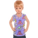 Cloud Seamless Pattern Kids  Sport Tank Top