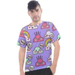 Cloud Seamless Pattern Men s Sport Top