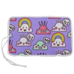 Cloud Seamless Pattern Pen Storage Case (L)