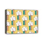 American Golden Ancient Totems Mini Canvas 7  x 5  (Stretched)