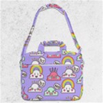 Cloud Seamless Pattern MacBook Pro 13  Shoulder Laptop Bag 
