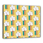 American Golden Ancient Totems Canvas 24  x 20  (Stretched)