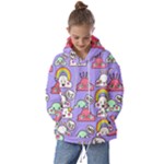 Cloud Seamless Pattern Kids  Oversized Hoodie