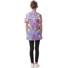 Fold Over Open Sleeve Top 