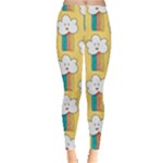 American Golden Ancient Totems Everyday Leggings 