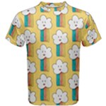 American Golden Ancient Totems Men s Cotton T-Shirt