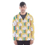 American Golden Ancient Totems Men s Hooded Windbreaker