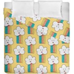 American Golden Ancient Totems Duvet Cover Double Side (King Size)