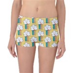 American Golden Ancient Totems Reversible Boyleg Bikini Bottoms