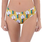 American Golden Ancient Totems Reversible Classic Bikini Bottoms