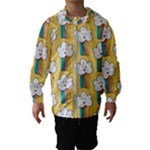 American Golden Ancient Totems Kids  Hooded Windbreaker