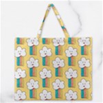 American Golden Ancient Totems Zipper Large Tote Bag