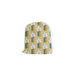American Golden Ancient Totems Drawstring Pouch (XS)