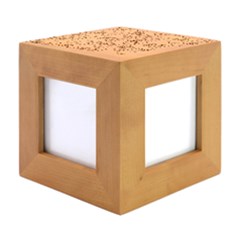Wood Photo Frame Cube 