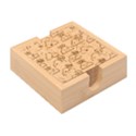 Bamboo Coaster Set 