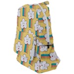 American Golden Ancient Totems Travelers  Backpack