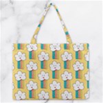 American Golden Ancient Totems Zipper Medium Tote Bag
