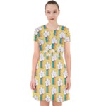 American Golden Ancient Totems Adorable in Chiffon Dress
