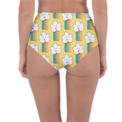 Reversible High-Waist Bikini Bottoms 