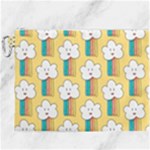 American Golden Ancient Totems Canvas Cosmetic Bag (XXXL)
