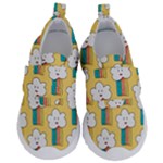 American Golden Ancient Totems Kids  Velcro No Lace Shoes