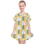 American Golden Ancient Totems Kids  Smock Dress