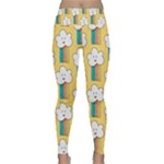 American Golden Ancient Totems Lightweight Velour Classic Yoga Leggings