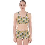 Smile Cloud Rainbow Pattern Yellow Work It Out Gym Set