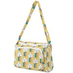 American Golden Ancient Totems Front Pocket Crossbody Bag