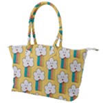 American Golden Ancient Totems Canvas Shoulder Bag