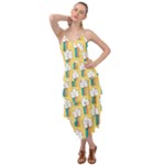 American Golden Ancient Totems Layered Bottom Dress