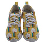 American Golden Ancient Totems Women Athletic Shoes