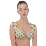 American Golden Ancient Totems Cap Sleeve Ring Bikini Top