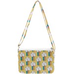 American Golden Ancient Totems Double Gusset Crossbody Bag