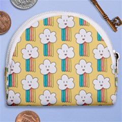 Horseshoe Style Canvas Pouch 