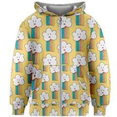 Kids  Zipper Hoodie Without Drawstring 